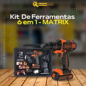Kit de Ferramentas 6 em 1 Matrix