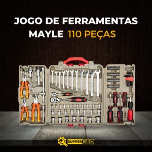 Jogo de Ferramentas Mayle 110 Peças