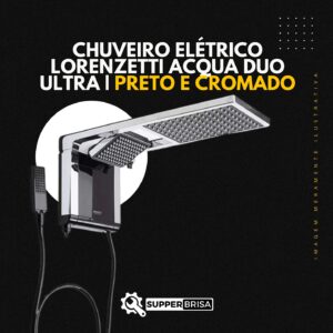 Chuveiro Elétrico Lorenzetti Acqua Duo Ultra
