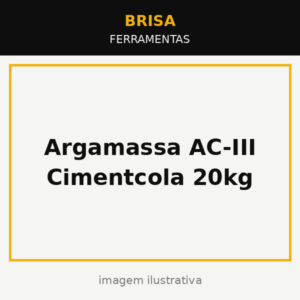 Argamassa AC-III Cimentcola 20kg