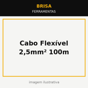 Cabo Flexível 2,5mm² 100m