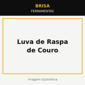 Luva de Raspa de Couro