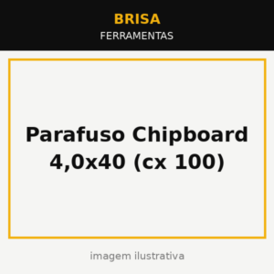 Parafuso Chipboard 4,0x40 (cx 100)