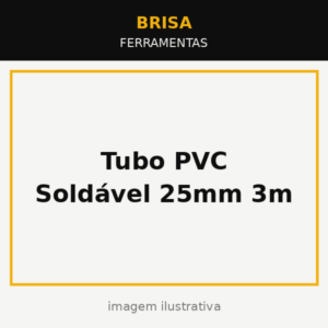 Tubo PVC Soldável 25mm 3m